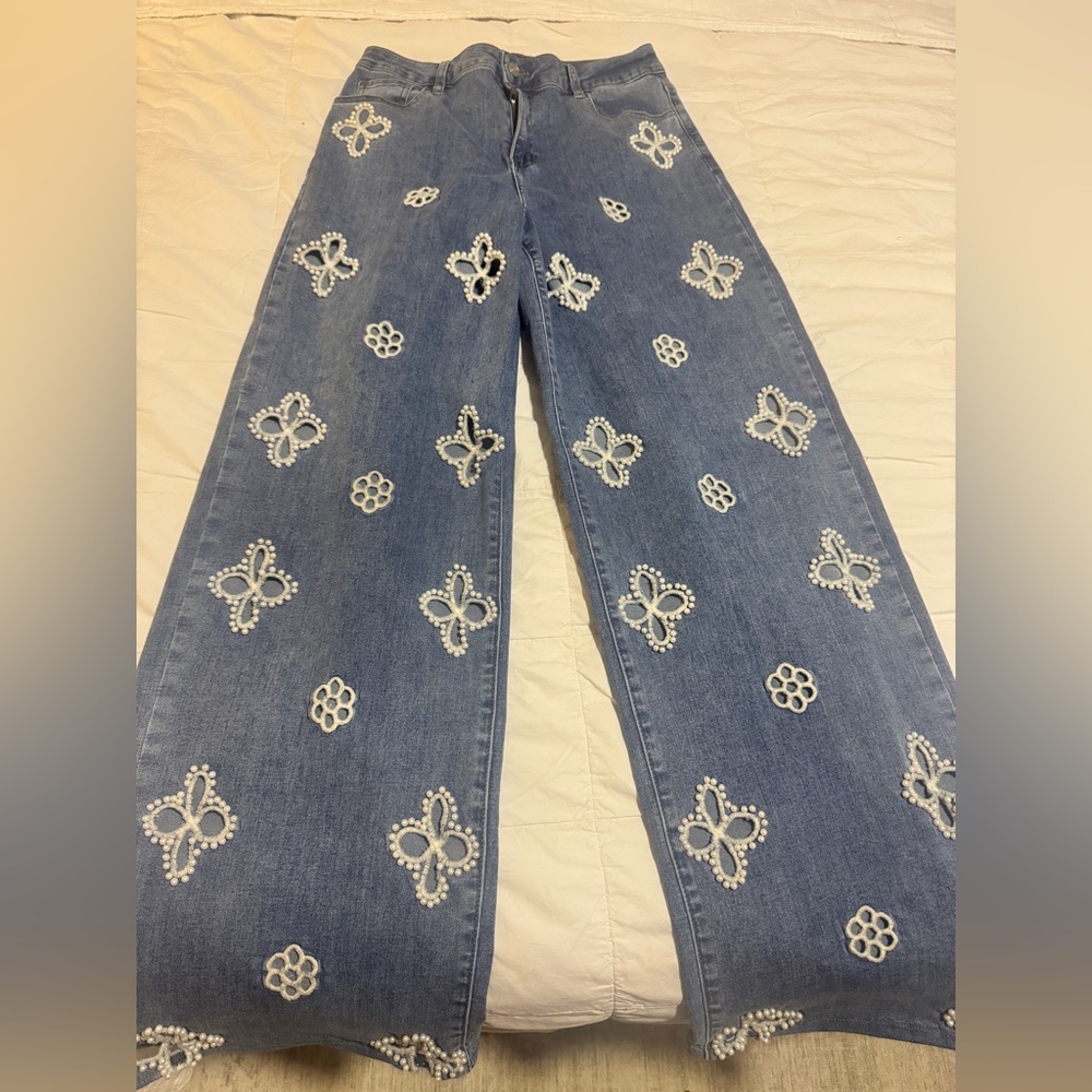 Noli Shop KAIA PEARL HIGH RISE JEAN - Picture 3 of 4